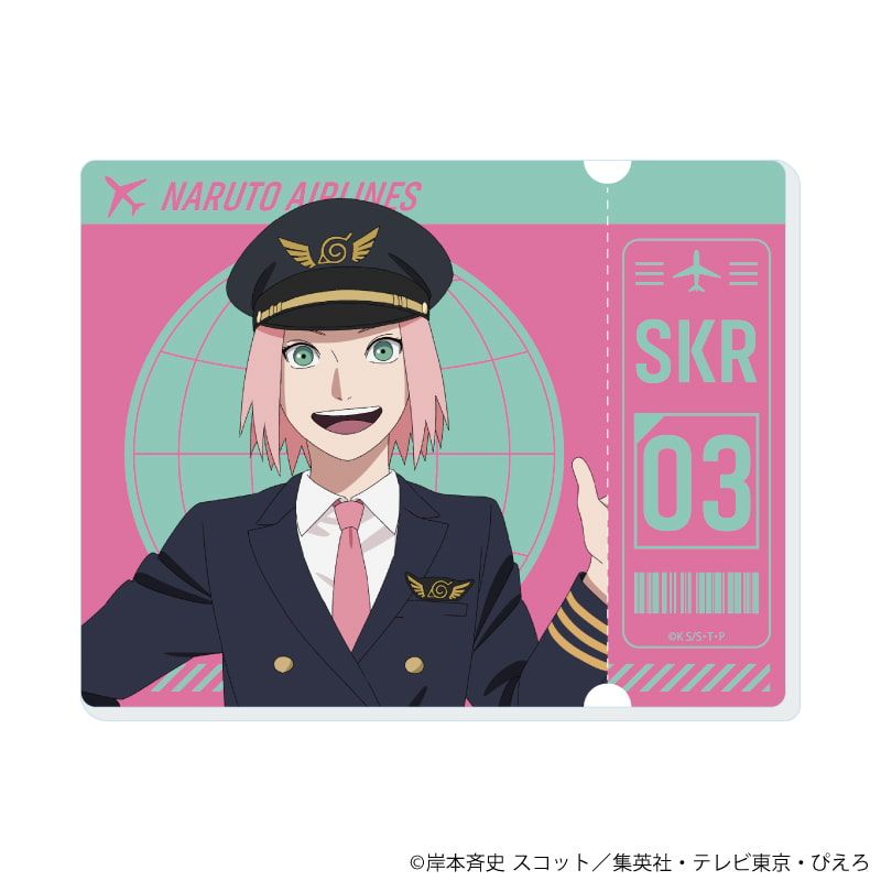 ミニアクリルプレート「NARUTO-ナルト- 疾風伝」04/パイロットver. ブラインド(6種)(描き下ろしイラスト)