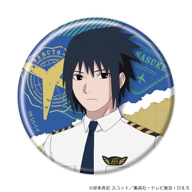 NARUTO 缶バッジ NARUTO-ナルト- 疾風伝 ドでか缶バッジ