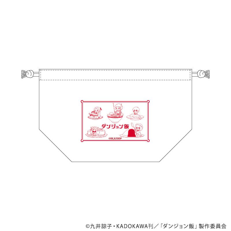 ランチコットン巾着「ダンジョン飯」01/集合デザイン(POP Artイラスト)