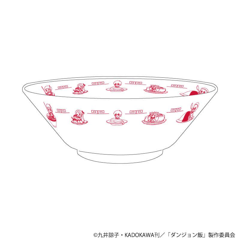 中華どんぶり「ダンジョン飯」01/整列デザイン(POP Artイラスト)