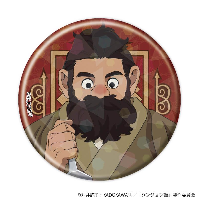 ホログラム缶バッジ(57mm)「ダンジョン飯」04/コンプリートBOX(全5種)(描き下ろしイラスト)