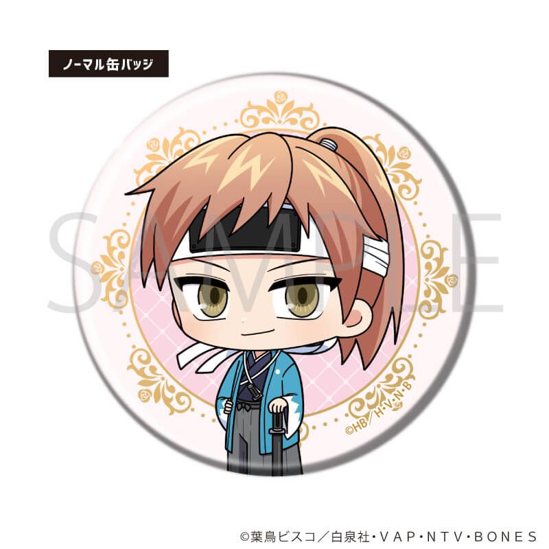 トレーディング缶バッジ(レア入り)「桜蘭高校ホスト部」02/1セット8個入り(ノーマル全7種+レア1種)(ミニキャライラスト)