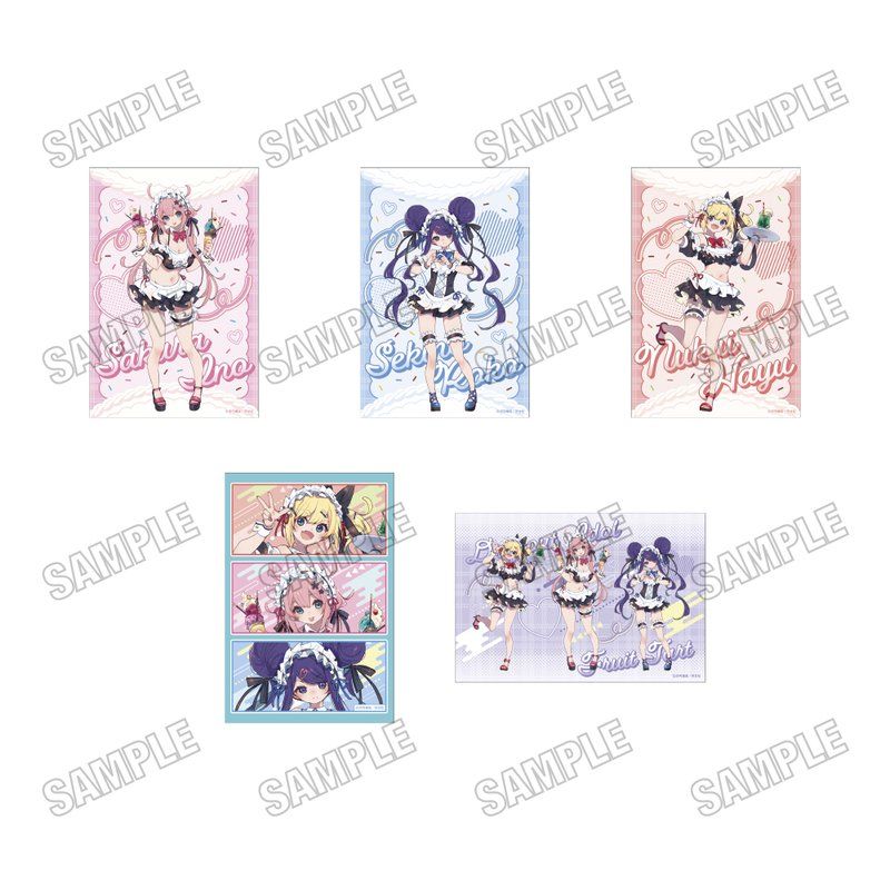 おちこぼれフルーツタルト 描き下ろしイラストカードセット