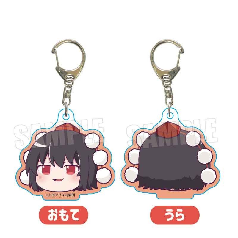 アクリルキーホルダー 東方Project 射命丸文(ゆっくり)