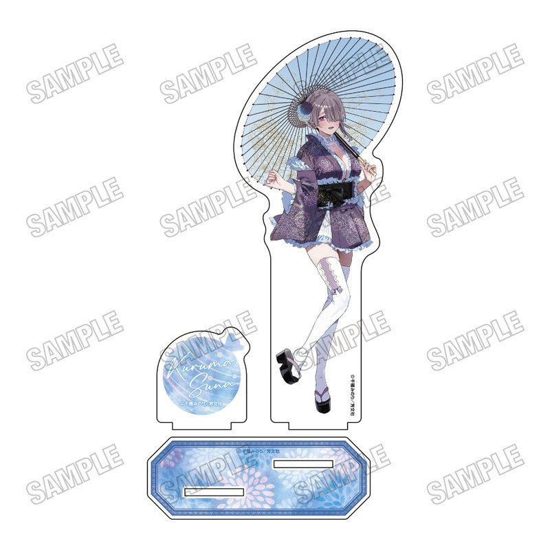 好都合セミフレンド 描き下ろしBIGアクリルスタンド 浴衣Ver. 1 久留真珠海