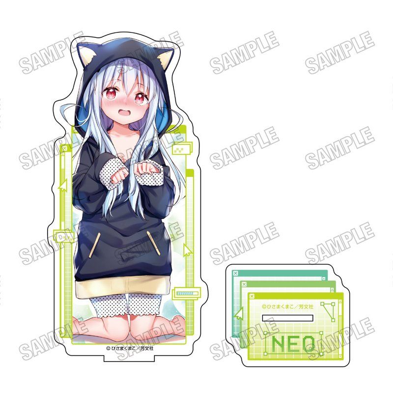 一畳間まんきつ暮らし! BIGアクリルスタンド 4 中埜音緒