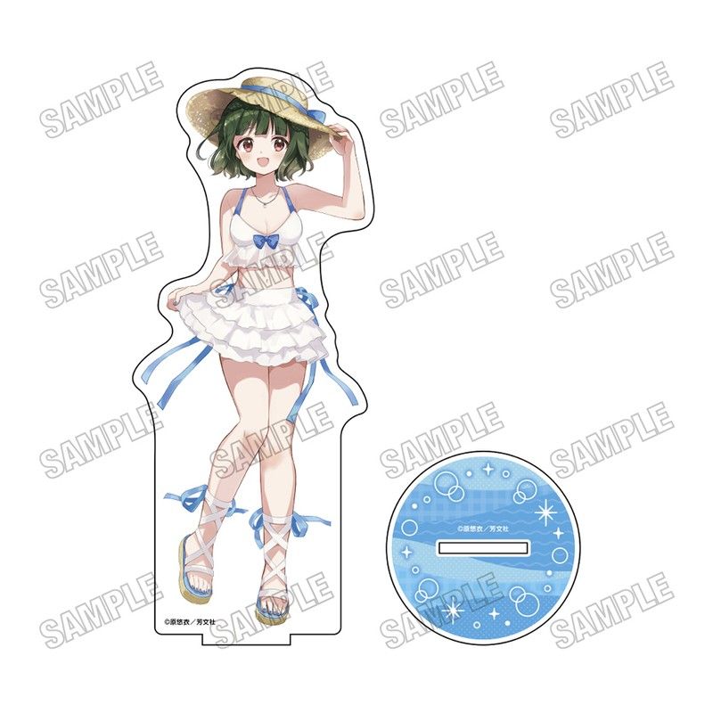 きんいろモザイク 描き下ろしBIGアクリルスタンド 水着Ver. 1 大宮忍