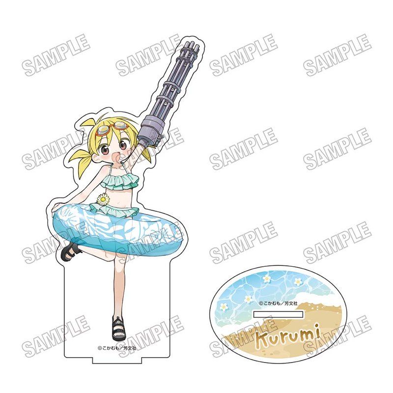 ぬるめた 描き下ろしBIGアクリルスタンド 水着Ver. 1 魚住くるみ