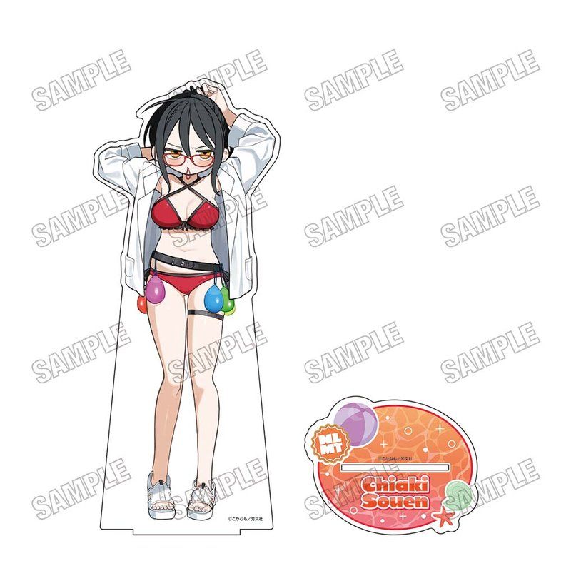 ぬるめた 描き下ろしBIGアクリルスタンドLL 水着Ver. 2 宗円千明