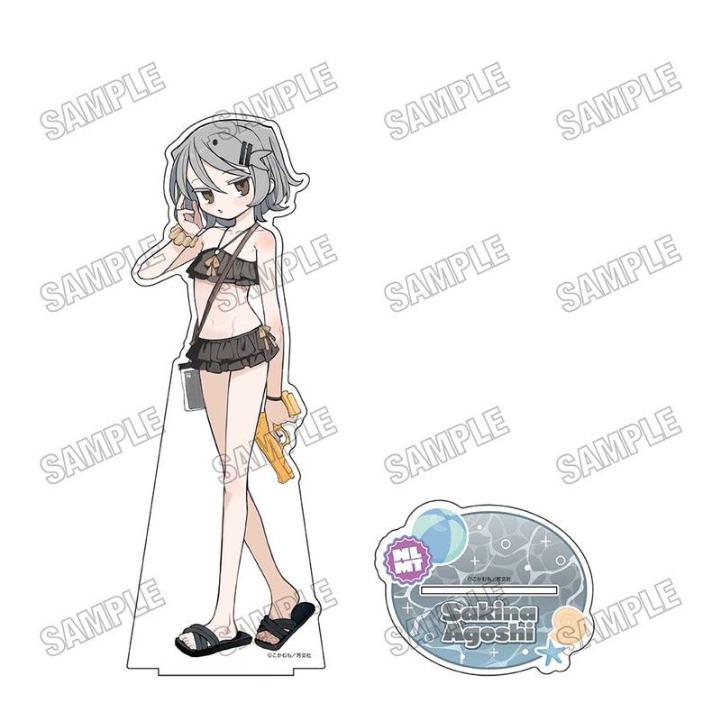 ぬるめた 描き下ろしBIGアクリルスタンドLL 水着Ver. 3 鴉越咲樹菜