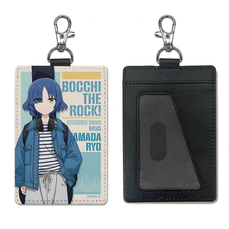 ぼっち・ざ・ろっく! 山田リョウ パスケース(ナスカン付き) ストリートファッションVer.