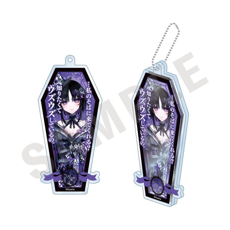 魔法少女ノ魔女裁判 CF特典 アクリルキーホルダー　紫藤アリサ 魔法少女ノ魔女裁判 CF特典 アクリルキーホルダー 紫藤アリサ