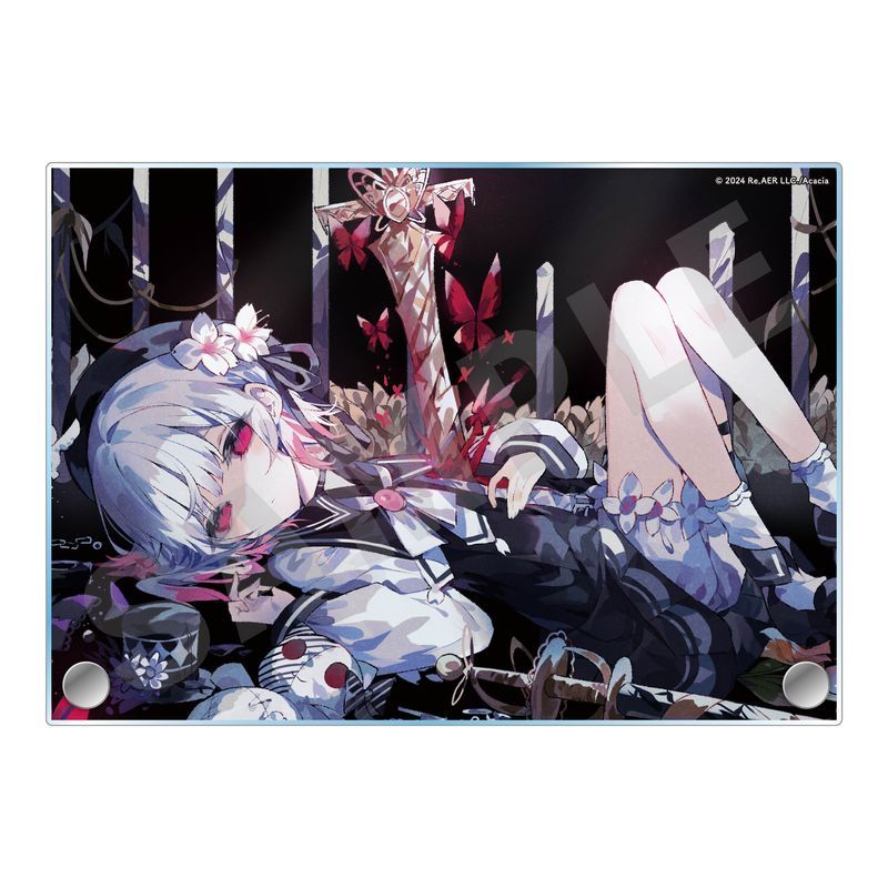 魔法少女ノ魔女裁判　クラウドファンディングリターン品　特典SS アクリルプレート 魔法少女ノ魔女裁判 アクリルプレート｜アニメ・キャラクター