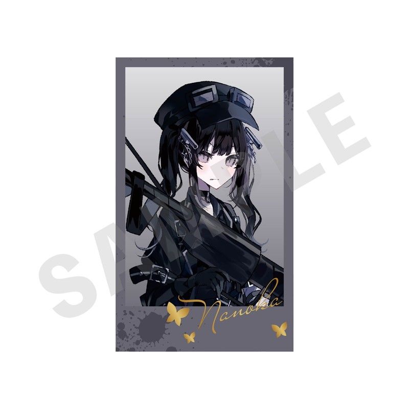 魔法少女ノ魔女裁判 コラボカフェ 黒部ナノカ　予約特典 トレカ 魔法少女ノ魔女裁判」 プロフィールカード(黒部ナノカ)[coly