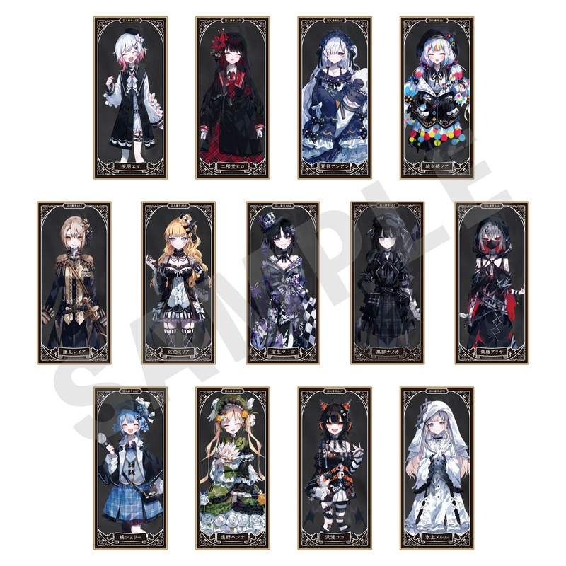 魔法少女ノ魔女裁判 トレーディングスタンド色紙｜アニメ