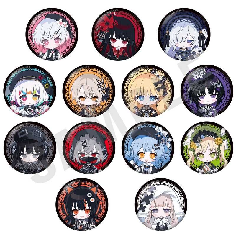 魔法少女ノ魔女裁判 トレーディングミニキャラ缶バッチ｜アニメ