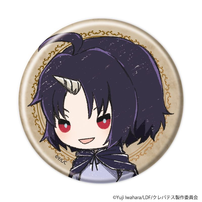 缶バッジ「クレバテス-魔獣の王と赤子と屍の勇者-」02/ブラインド(5種)(グラフアートイラスト)