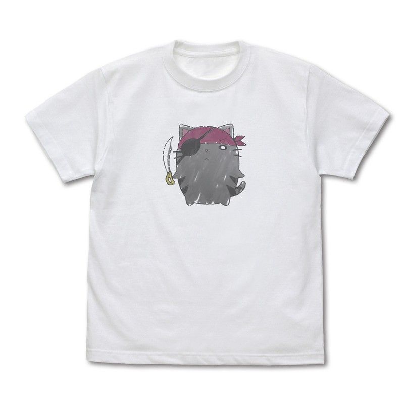 Summer Pockets ひげ猫団 Tシャツ ホワイト M｜アニメ