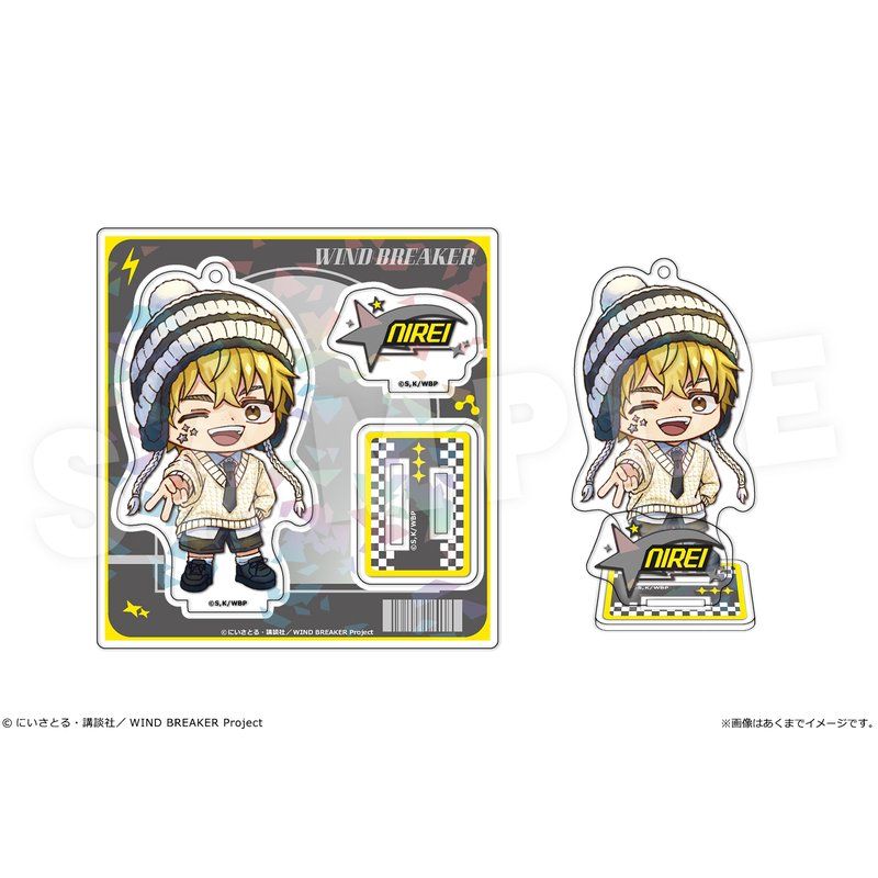 WIND BREAKER ホログラムアクリルフィギュアmini 02 楡井秋彦