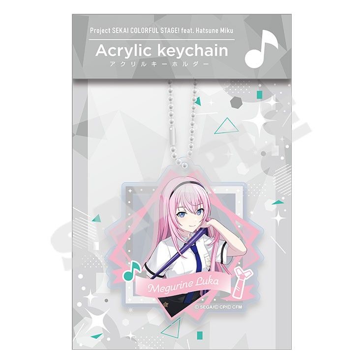 初音ミク キーホルダー 公式 巡音ルカ】グッズ-キーホルダー]初音ミク