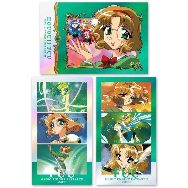 魔法騎士レイアース サムネイルキラステッカーセット 鳳凰寺風