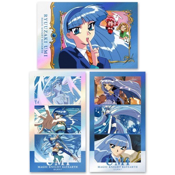 魔法騎士レイアース サムネイルキラステッカーセット 龍咲海