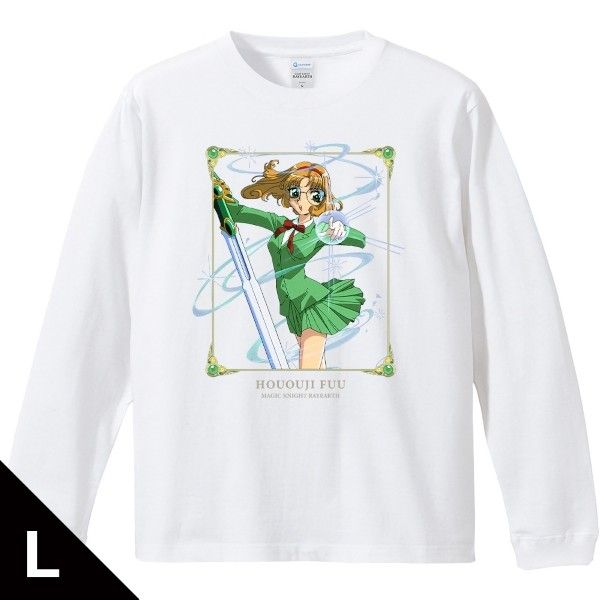 魔法騎士レイアース リブ付ロングスリーブTシャツ 鳳凰寺風 Lサイズ