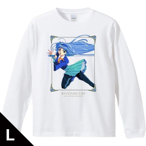 魔法騎士レイアース リブ付ロングスリーブTシャツ 龍咲海 Lサイズ