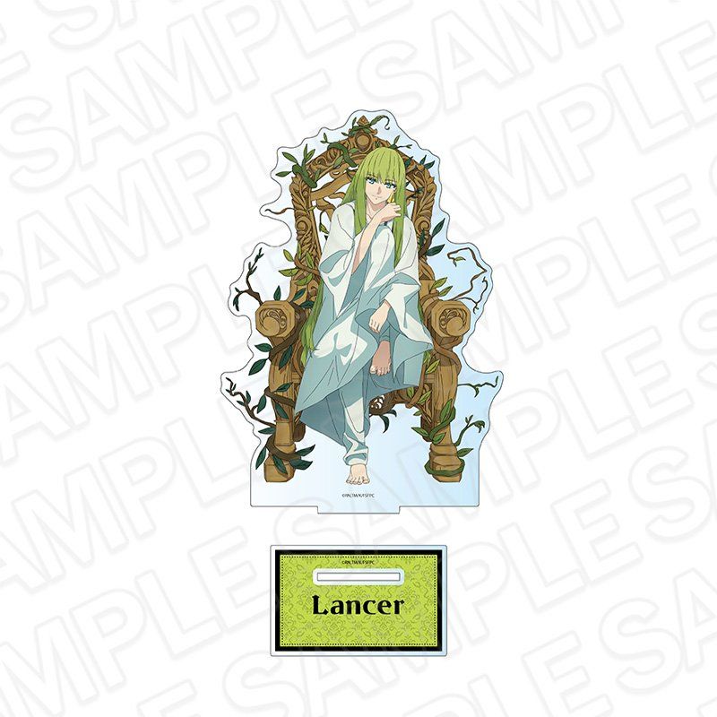 Fate/strange Fake デカアクリルスタンド ランサー Chair Ver.