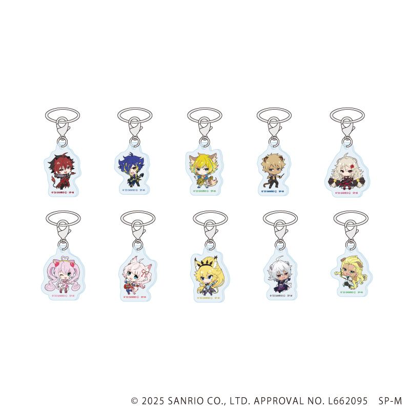 めじるしチャーム「SHOW BY ROCK!!」02/対バンver. コンプリートセット(全10種)(ミニキャライラスト)