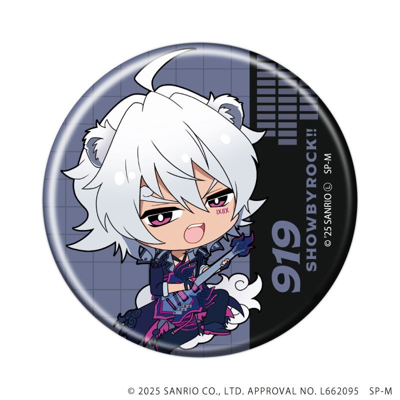 缶バッジ「SHOW BY ROCK!!」50/対バンver. コンプリートセット(全10種)(ミニキャライラスト)