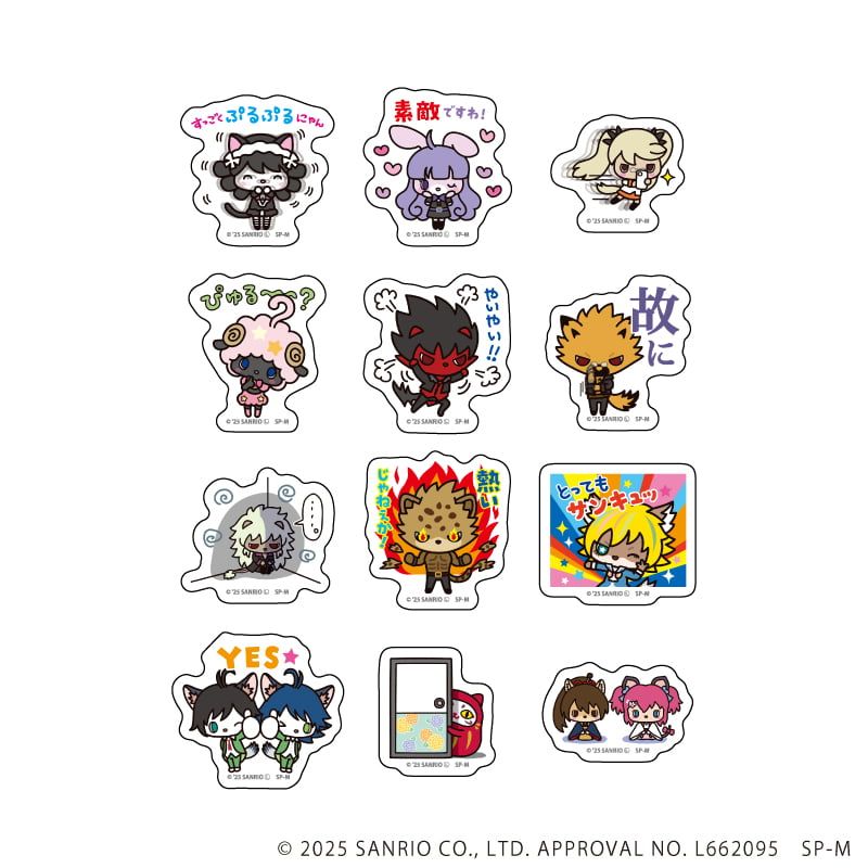 フレークシール(12種セット)「SHOW BY ROCK!!」02/A(公式イラスト)