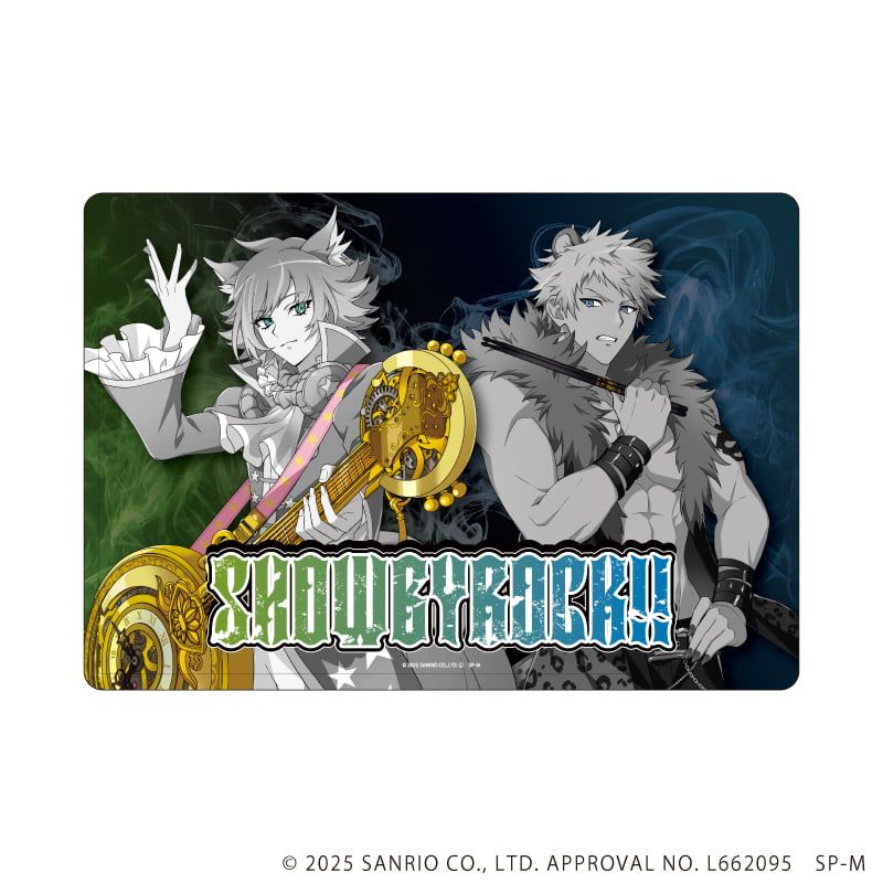 キャラクリアケース「SHOW BY ROCK!!」53/対バンver. ロム&シュウ☆ゾー(描き下ろしイラスト)