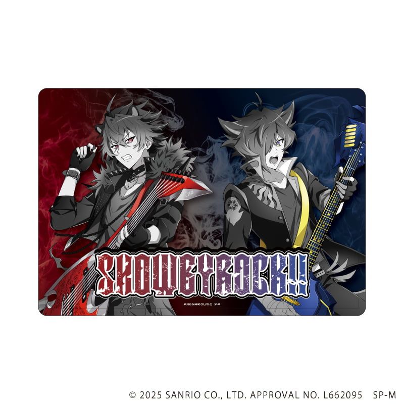 キャラクリアケース「SHOW BY ROCK!!」52/対バンver. クロウ&ヤス(描き下ろしイラスト)