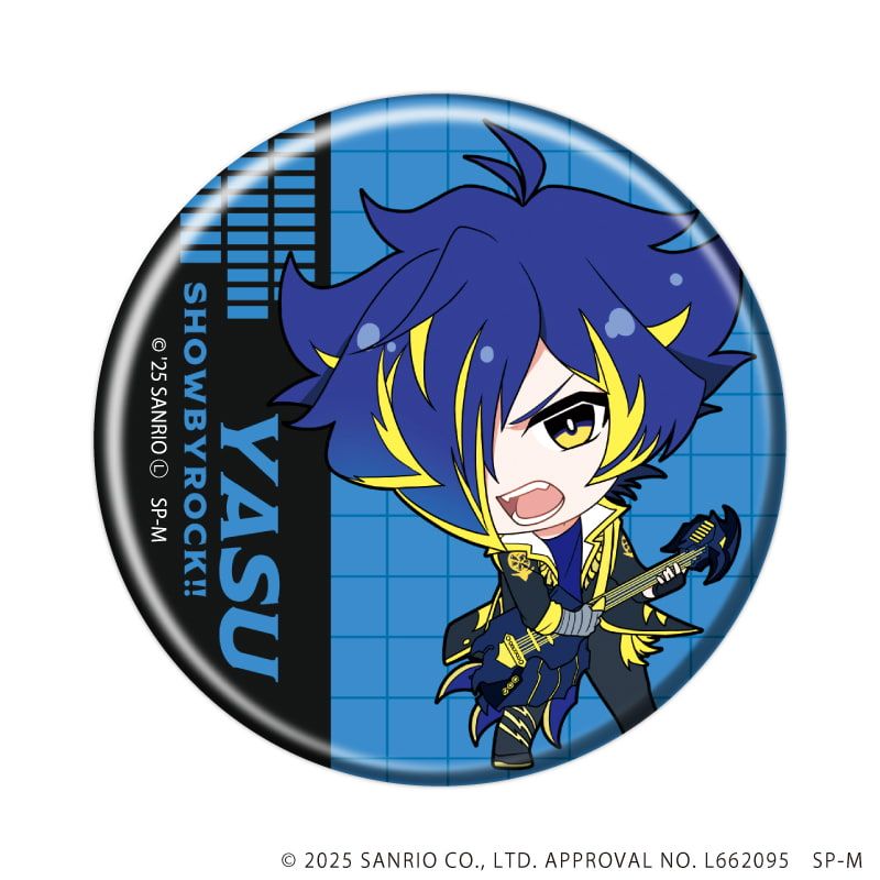 缶バッジ「SHOW BY ROCK!!」50/対バンver. ブラインド(10種)(ミニキャライラスト)