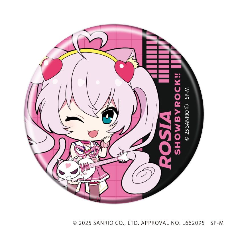 缶バッジ「SHOW BY ROCK!!」50/対バンver. ブラインド(10種)(ミニキャライラスト)