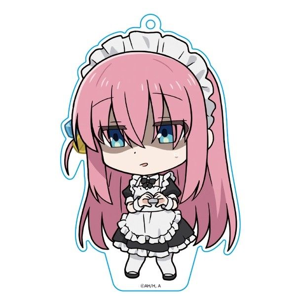 ぼっち・ざ・ろっく! ぷにこれ!キーホルダー(スタンド付) 後藤ひとり メイド服Ver.