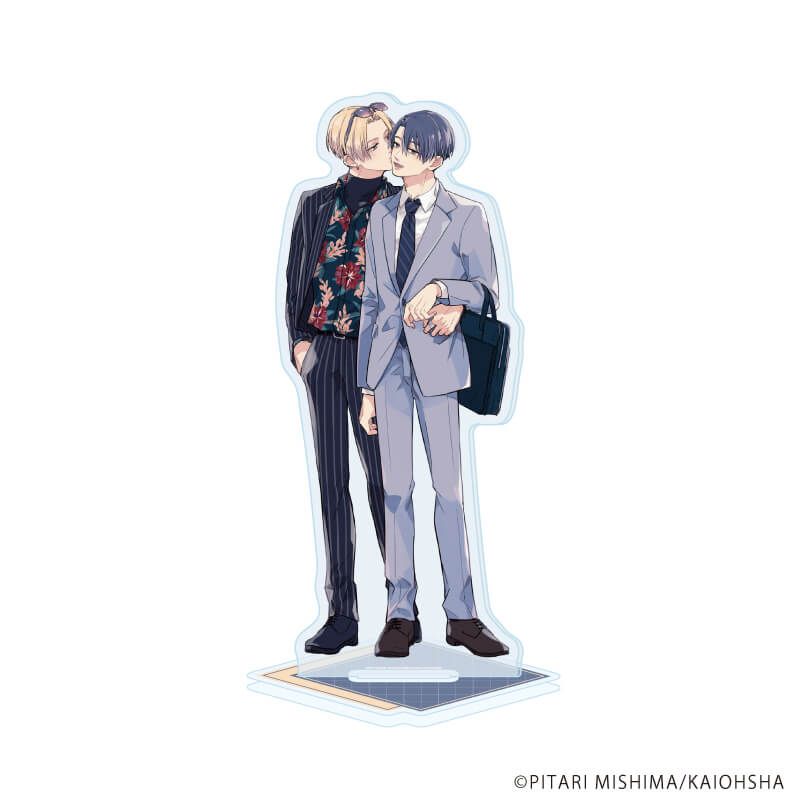 アクリルスタンド「冷蔵庫にネギがあったカモ」01/A(描き下ろしイラスト)