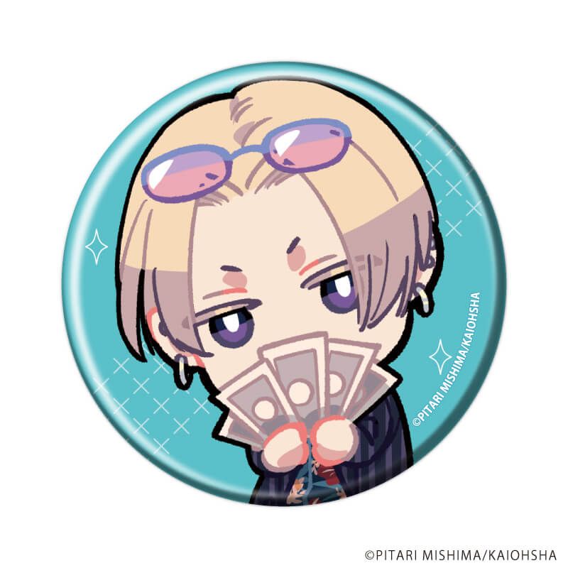 缶バッジ「冷蔵庫にネギがあったカモ」01/ブラインド(5種)(公式&描き下ろしイラスト)