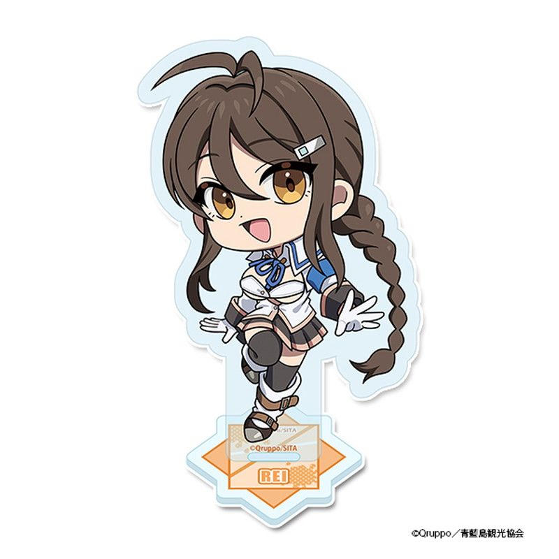 ぬきたし THE ANIMATION ミニキャラアクリルスタンド 【糺川 礼】