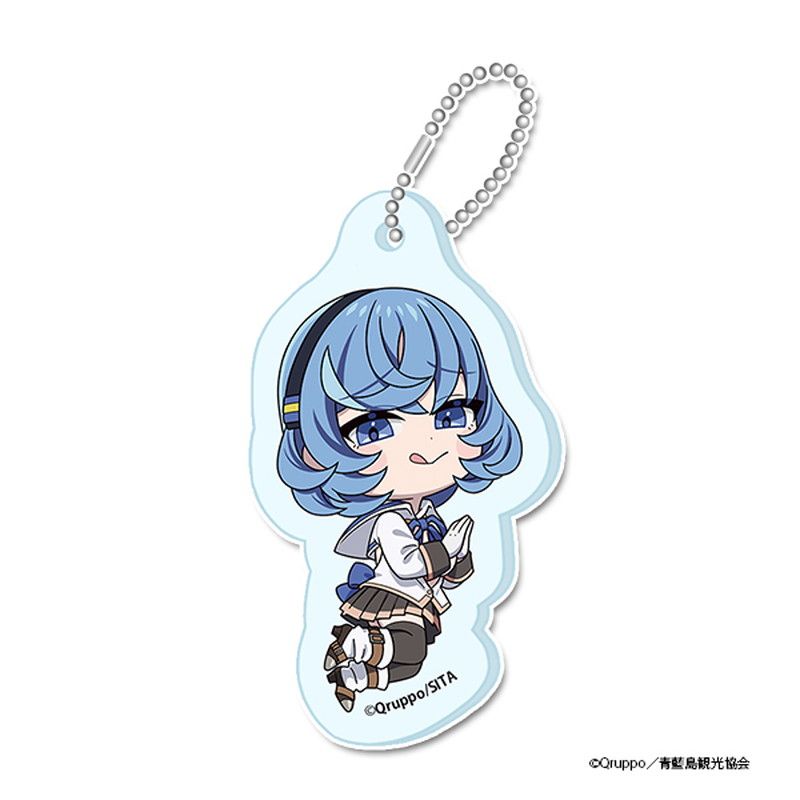 ぬきたし THE ANIMATION ミニアクリルキーホルダー 【女部田 郁子】