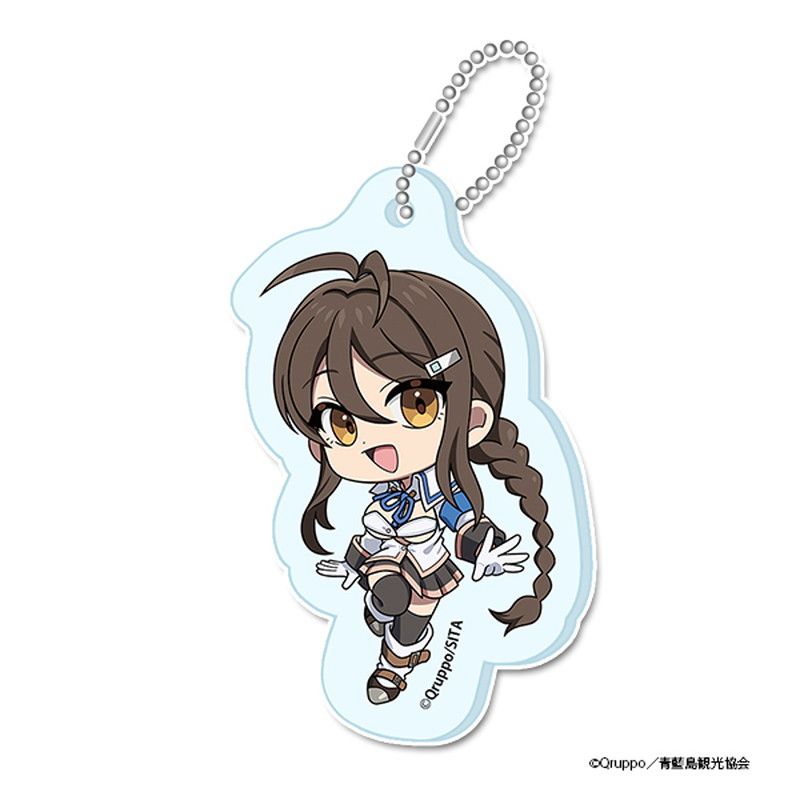 ぬきたし THE ANIMATION ミニアクリルキーホルダー 【糺川 礼】