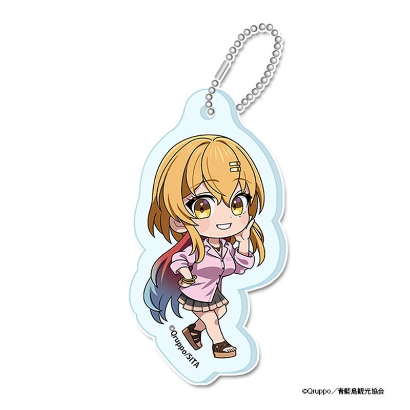 ぬきたし THE ANIMATION ミニアクリルキーホルダー 【片桐 奈々瀬】