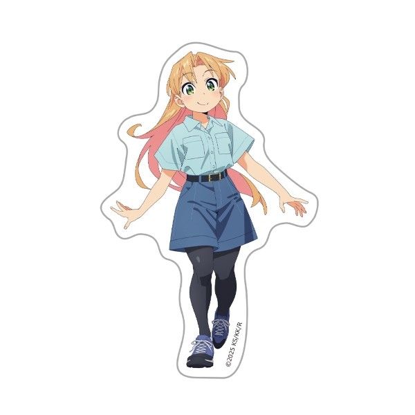 瑠璃の宝石 ダイカットステッカー 谷川瑠璃