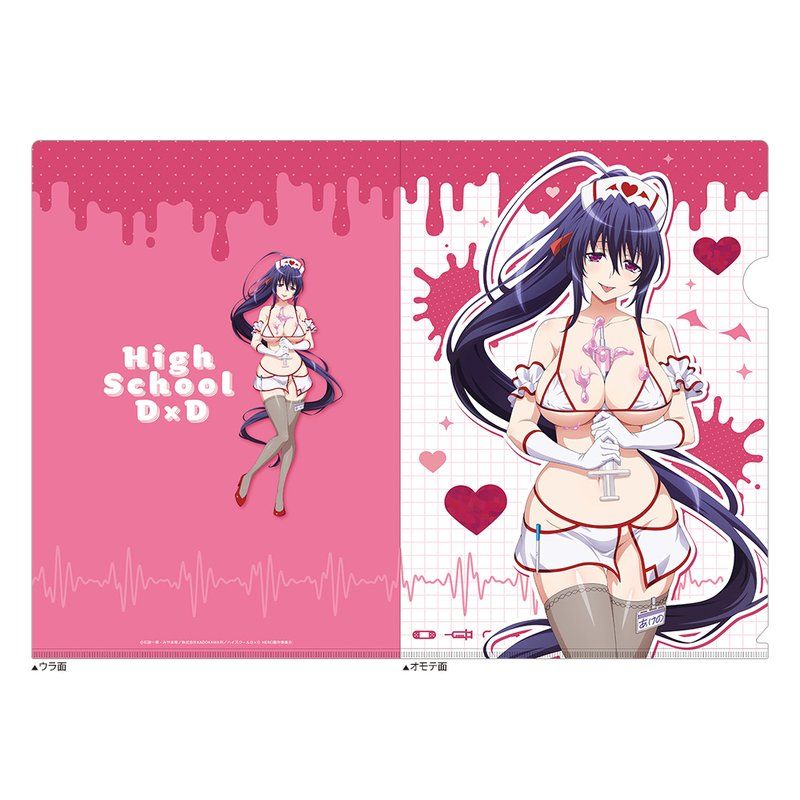 ハイスクールD×D HERO クリアファイル 姫島朱乃/白ナース
