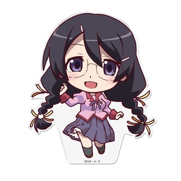 物語シリーズ ぷにこれ!アクリルフィギュア(スタンド付) 羽川翼