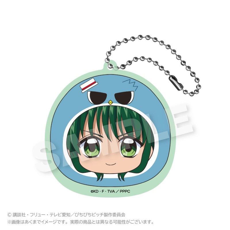 ぴちぴちピッチ まるめいつアクリルキーホルダー リナ