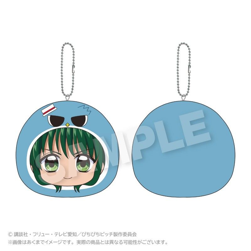 ぴちぴちピッチ まるめいつクッションキーホルダー リナ