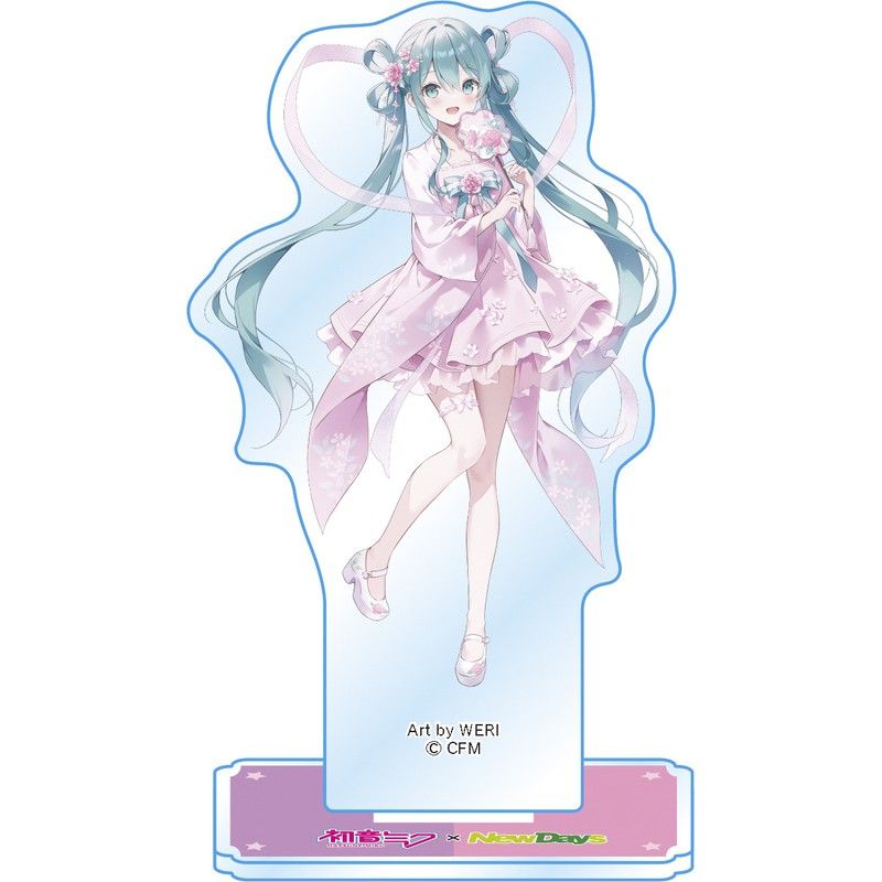 初音ミク×NewDays アクリルスタンド WERI