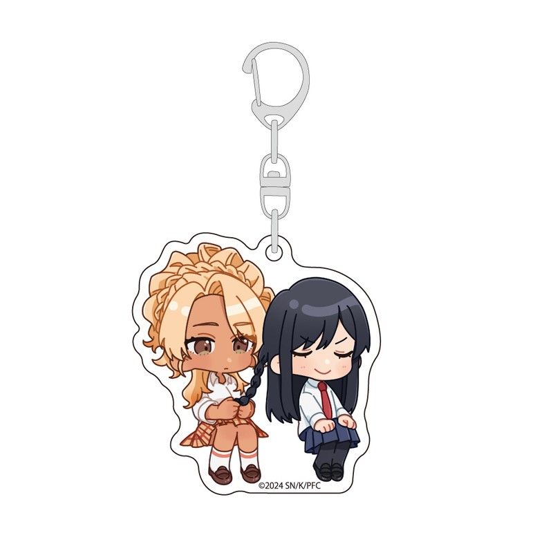 フードコートで、また明日。 アクリルキーホルダー 和田&山本